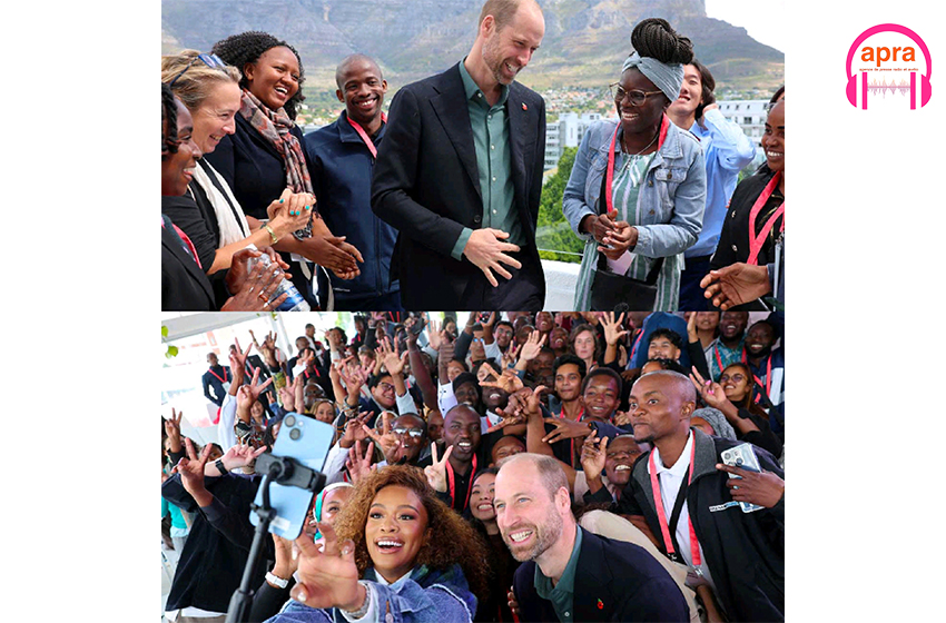Environnement / Afrique du Sud : le prince William en visite à Cap Town dans le cadre de son initiative annuelle du prix Earthshot