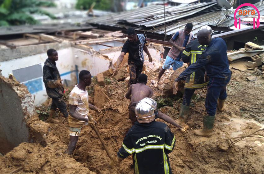Côte d'Ivoire : Pluies diluviennes à Abidjan : 6 morts à Attécoubé dans un éboulement.